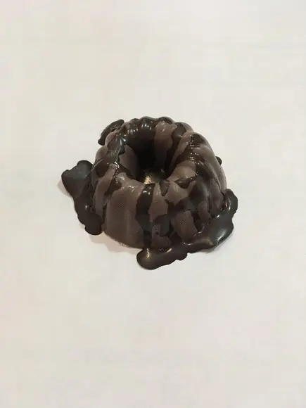 Sabonete pudim de chocolate