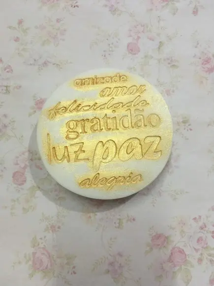 Sabonete Redondo Barra Gratidão