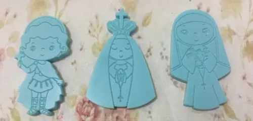 Sabonete Santinho Santa Santo Antônio Aparecida São Jorge