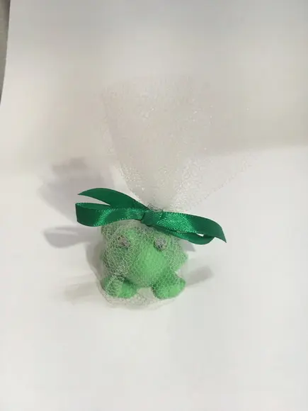 Sabonete Sapo no Tule com Tag