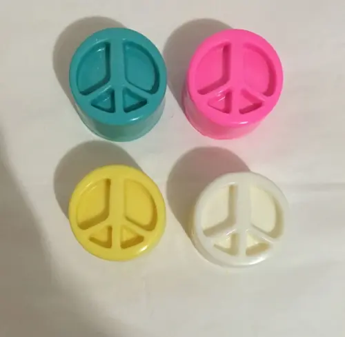 Sabonete Símbolo Hippie Paz e Amor /