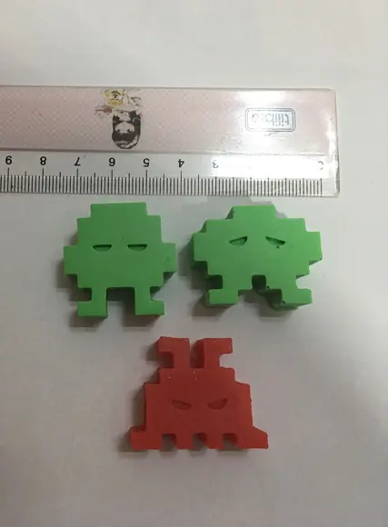 Sabonete Space Invaders