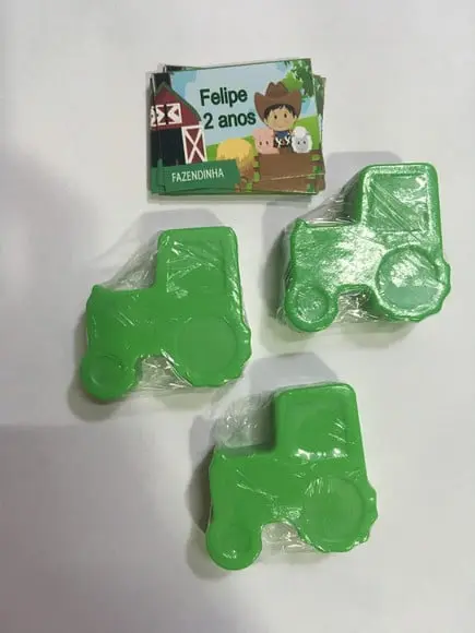 Sabonete Trator Fazendinha