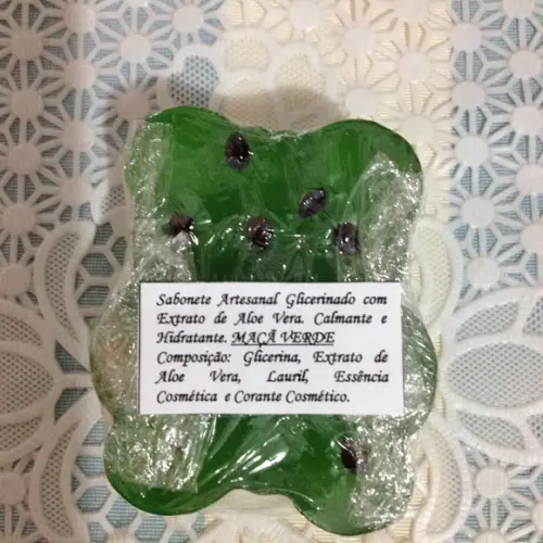 Sabonete Urso Maçã-verde