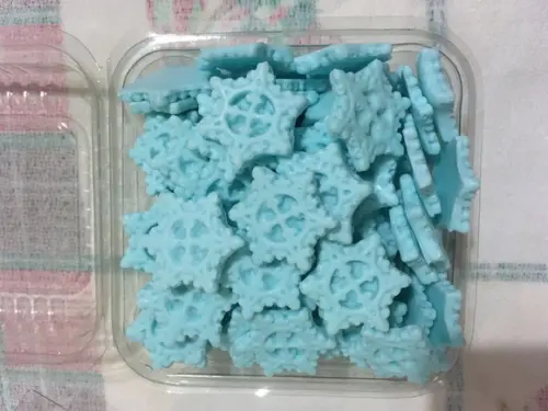 Sabonetes Flocos de Neve (4,5x4,5)