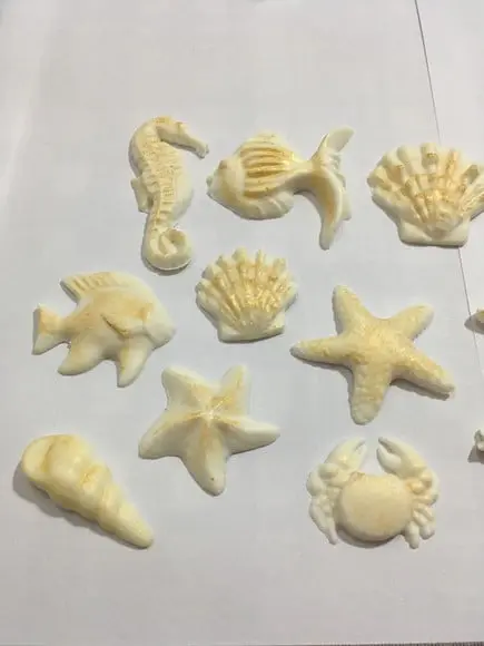 Sabonetes Fundo do Mar Sereia Praia com Pintura