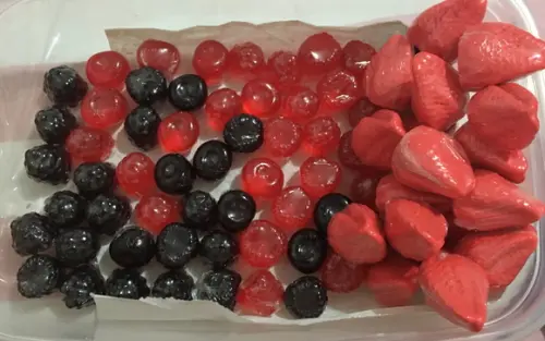Sabonetes Frutas Vermelhas /