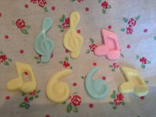 Sabonetes Notas Musicais