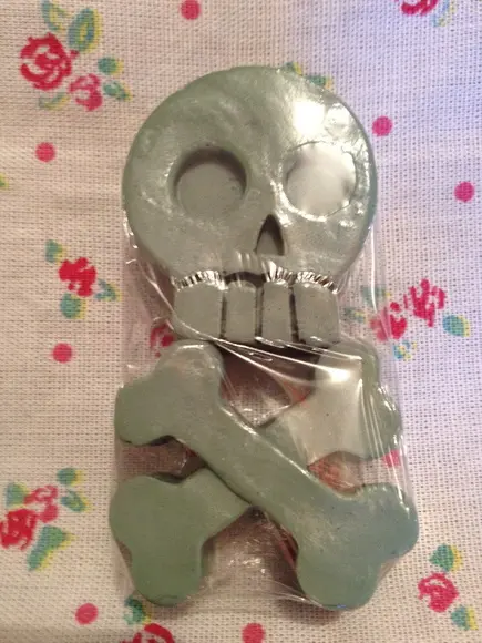 Sabonetes Osso Caveira Halloween