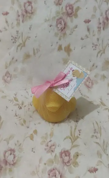 Sabonetes Pato no Tule com Tag