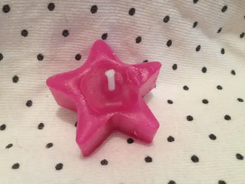 Vela Perfumada Mini Estrela Flutuante