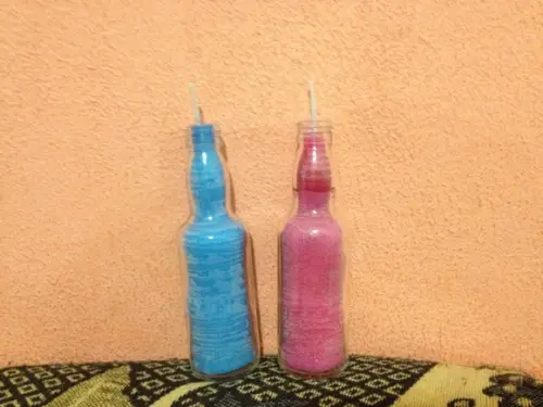 Vela Perfumada na garrafa