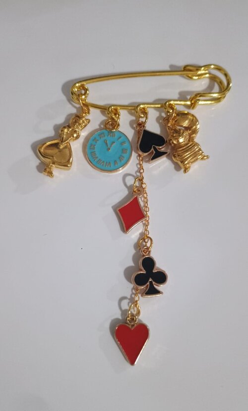Broche Temático Alice No País Das Maravilhas, Modelo 02