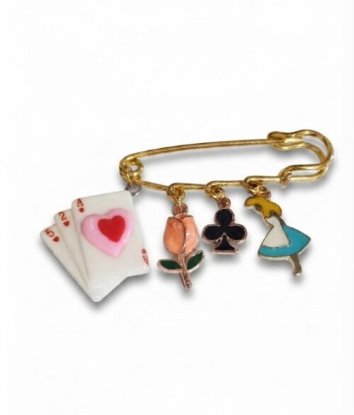 Broche Temático Alice No País Das Maravilhas, Modelo 04
