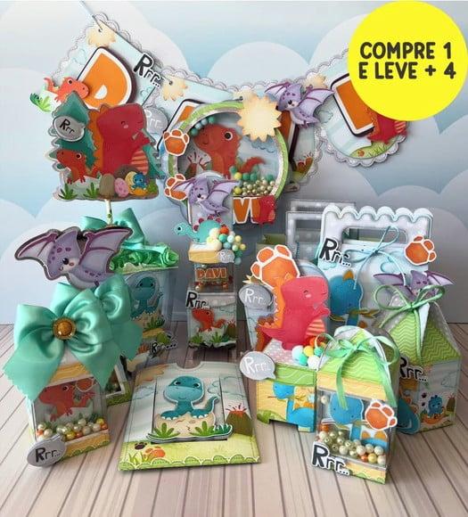 Arquivo de Corte Festa Pronta Dino Baby 29