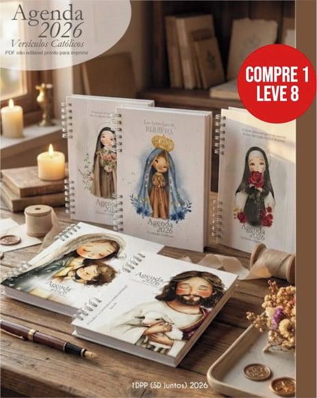 Arquivo Digital Agenda com Versículos Católicos 2026