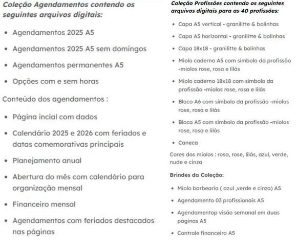 Arquivo Digital Agendamentos e Profissões 2025