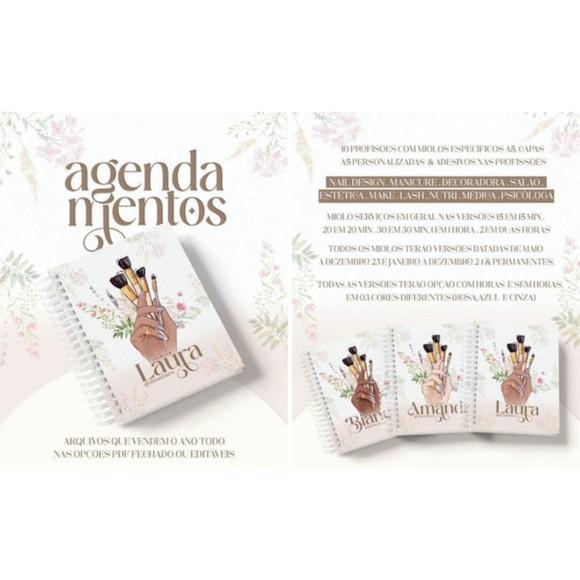 Arquivo Digital Agendamentos Editáveis 2023 e 2024