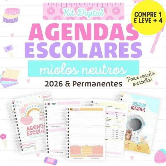 Arquivo Digital Agendas Escolares Neutras 2026