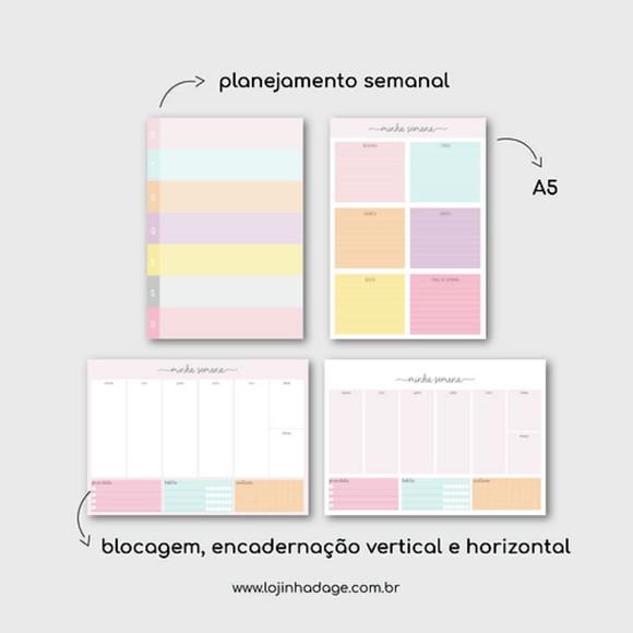 Arquivo Digital Blocos de Planejamento e Anotações