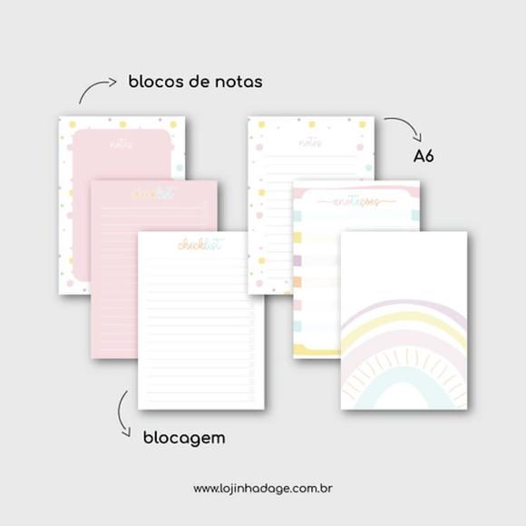 Arquivo Digital Blocos de Planejamento e Anotações