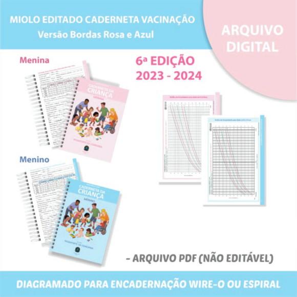 Arquivo Digital Caderneta de Saúde 6ª Edição 2023/2024
