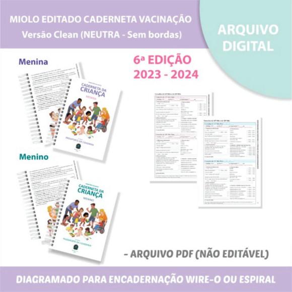Arquivo Digital Caderneta de Saúde 6ª Edição 2023/2024