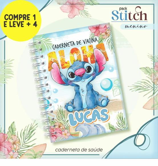 Arquivo Digital Caderneta de Saúde Stitch Menino
