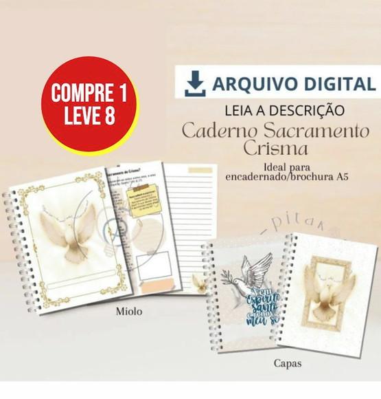 Arquivo Digital Caderno Sacramento Crisma