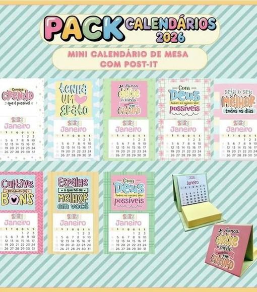 Arquivo Digital Calendários 2026