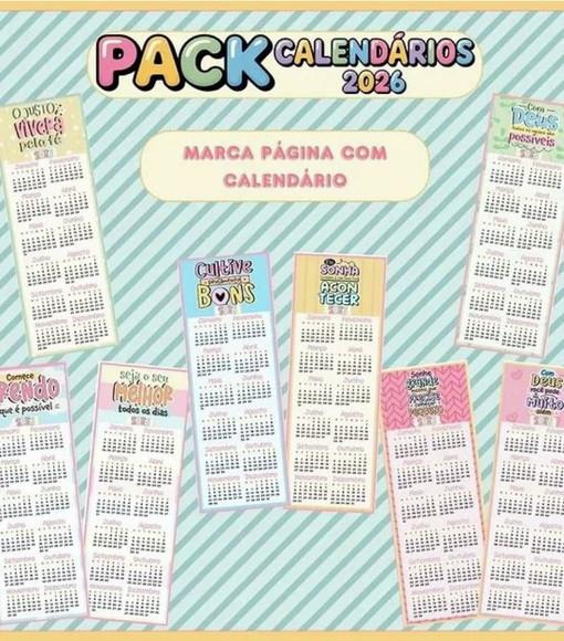 Arquivo Digital Calendários 2026