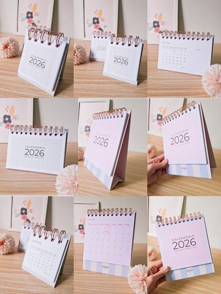 Arquivo Digital Calendários de Mesa 2026