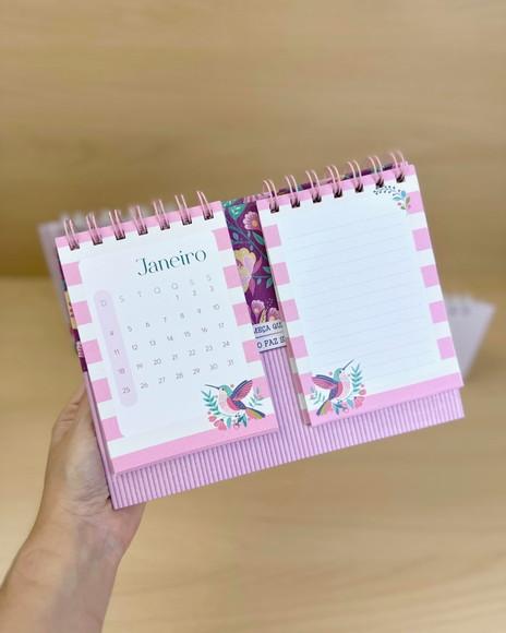 Arquivo Digital Calendários de Mesa Pássaros 2026