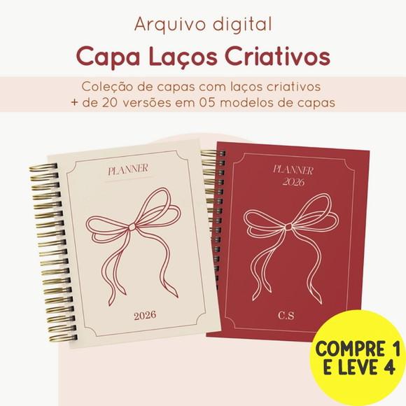 Arquivo Digital Capas A5 Coleção Laços Criativos 2026