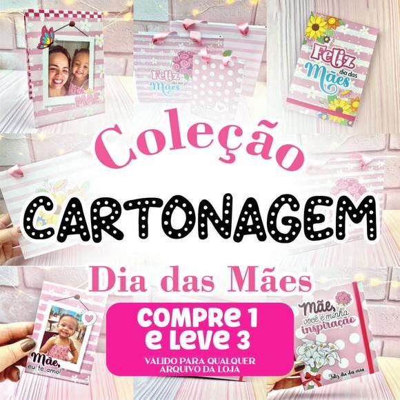 Arquivo Digital Cartonagem Dia das Mães 2024