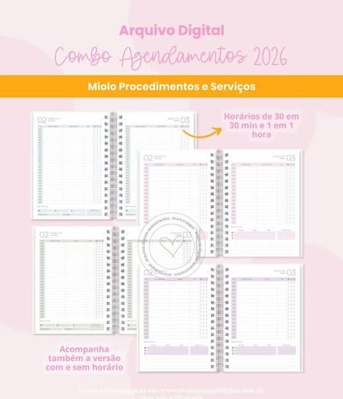 Arquivo Digital Coleção Agendamentos 2026 01