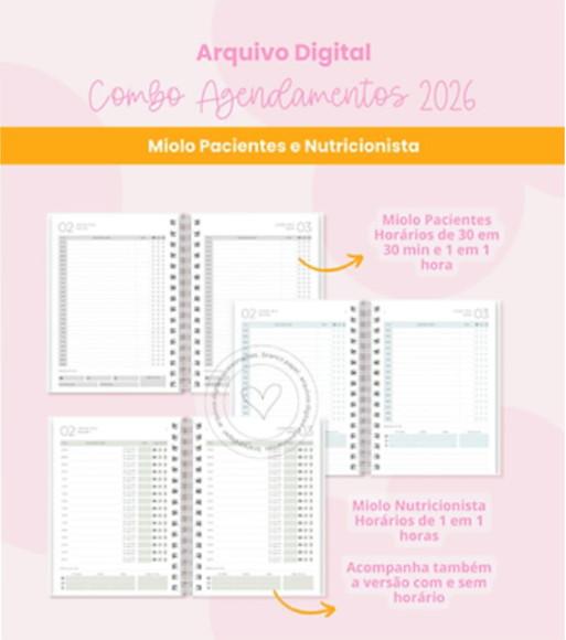Arquivo Digital Coleção Agendamentos 2026 01