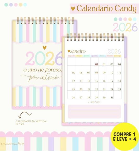 Arquivo Digital Coleção Calendários Candy 2026