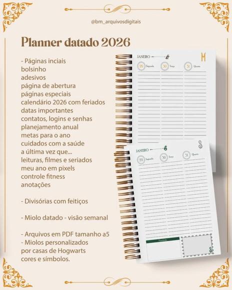 Arquivo Digital Coleçao Harry Potter 2026