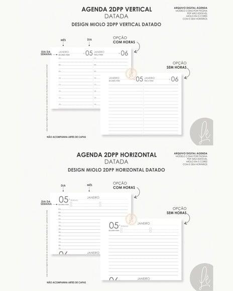 Arquivo Digital Coleção Miolo Agendas 2026 Datadas