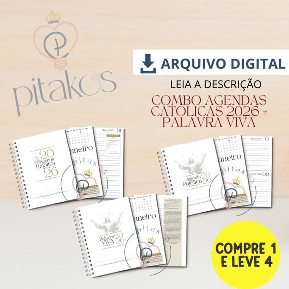 Arquivo Digital Combo Agendas Católicas 2026