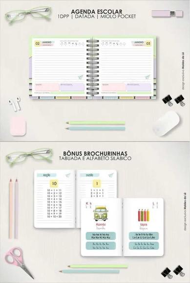 Arquivo Digital Combo Agendas Pocket Escolar 2026