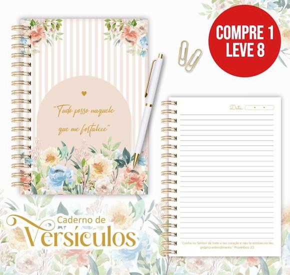 Arquivo Digital Combo Caderno com Versículos