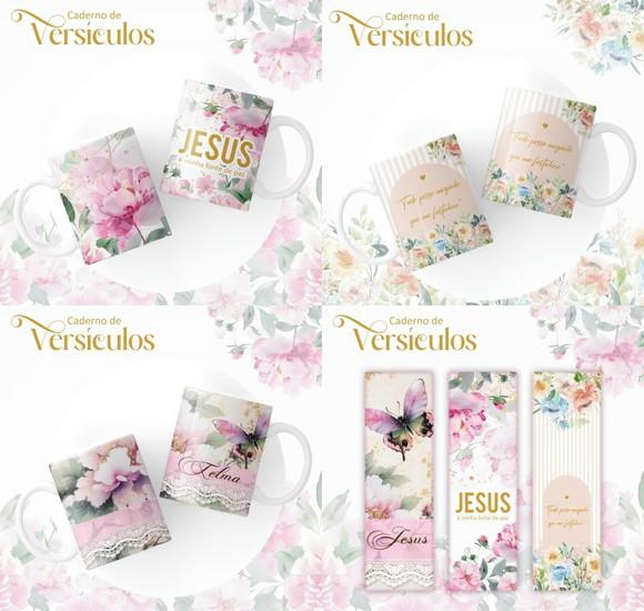 Arquivo Digital Combo Caderno com Versículos