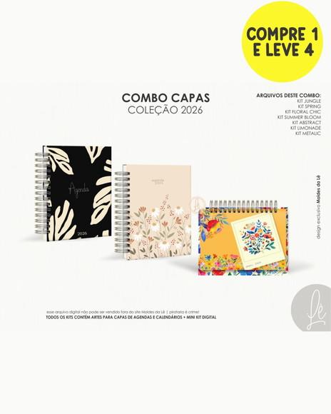 Arquivo Digital Combo Capas Coleção 2026