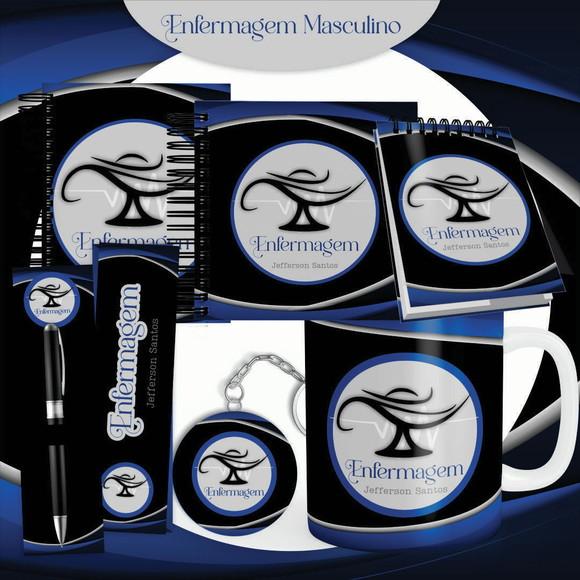 Arquivo Digital Combo Enfermagem Feminino e Masculino