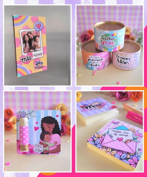 Arquivo Digital Dia das Mães Mimos + Canecas + Ilustrações
