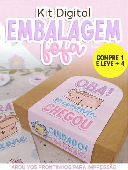 Arquivo Digital Embalagem Fofa
