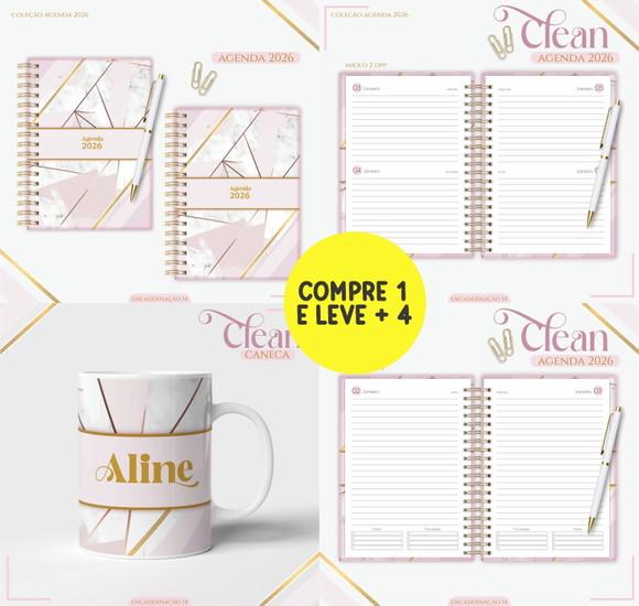 Arquivo Digital Geometric Rose ? Coleção Basic Clean 2026