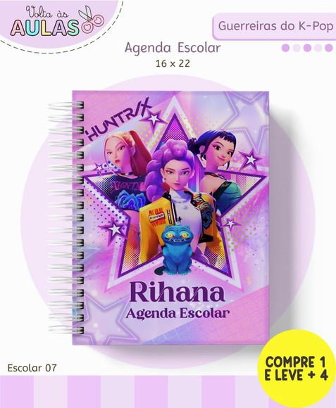 Arquivo Digital Guerreira do Kpop Kit Escolar 2026